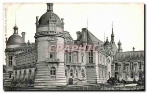 Old Postcard Chantilly castle