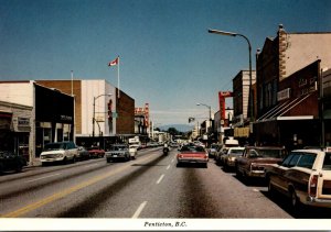 Canada Penticton Main Street Business Section