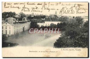 Old Postcard Rambouillet seen from the Tour Francois 1er