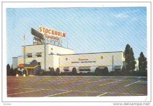 Stockholm Restaurant, Show Place, Somerville, New Jersey, 1940-1960s