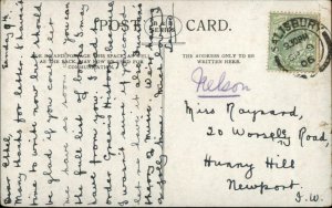 Naval Training? Ship British HMS Victory 1906 Used Postcard