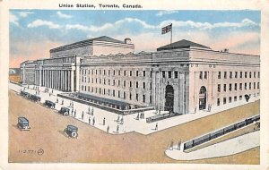 Union station Toronto, Canada Railroad, Misc. Unused 