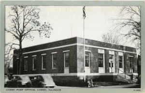 Vintage Postcard Carmi Post Office White County