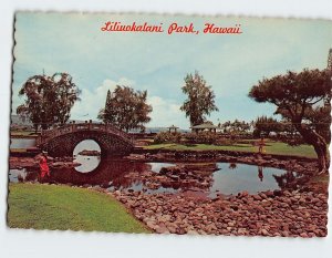 Postcard Liliuokalani Park Hilo Hawaii USA