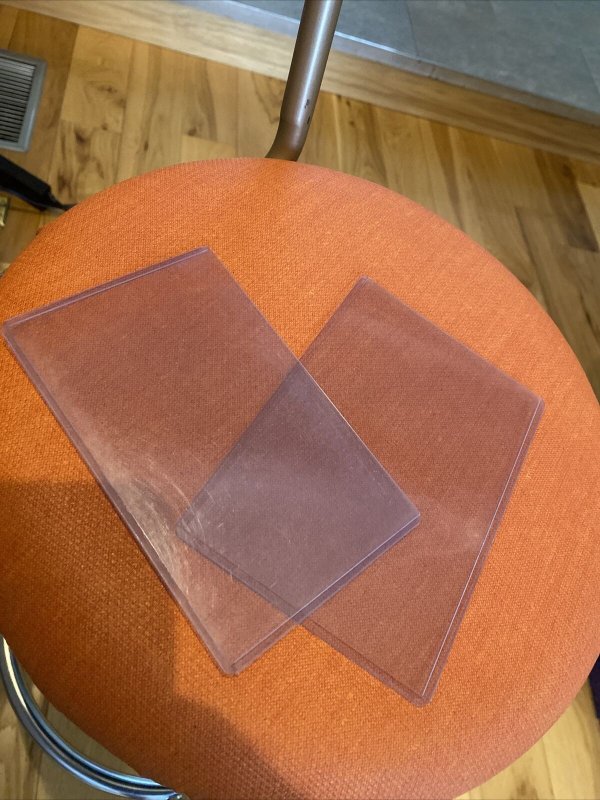 @250 Used Rigid Postcard Sleeves topload/sideload US Shipping Only VG Cond