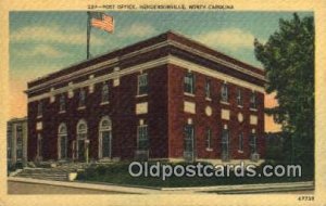 Hendersonville, NC USA Post Office Unused 