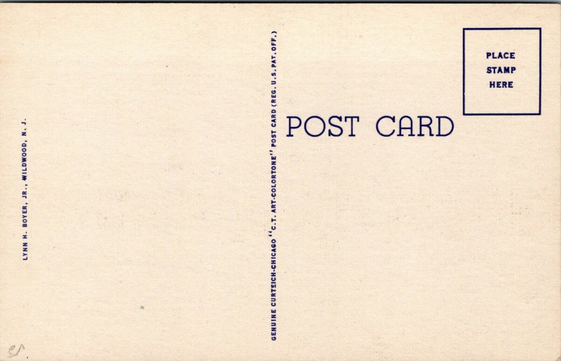 Vtg Fuld Hall Institute of Advanced Learning Princeton New Jersey NJ Postcard