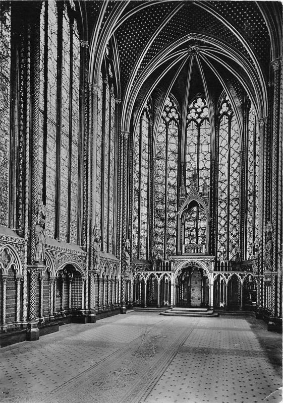 BR38185  La sainte chapelle du palais Paris