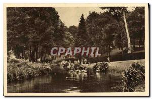 Old Postcard From Cleres Zoological Park Zoo Garden FLOYD