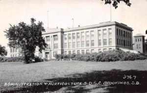 RPPC  Brookings, SD  SOUTH DAKOTA STATE UNIV-ADMIN & HORTICULTURE BLDG  Postcard