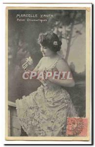 Marcelle Yrven Old Postcard Dramatic Follies