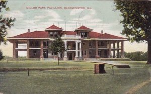 Illinois Bloomington Miller Park Pavillion 1908