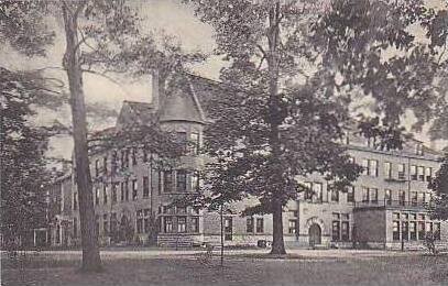 Ohio Delaware N E View of Monument Hall Ohio Wesleyan University Albertype