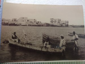 Postcard Sudanese Boats, Egypt