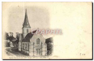 Old Postcard Around Caudebec en Caux Eglise Ste Gertrude West Coast