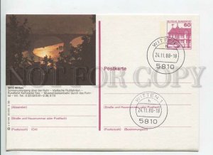 449924 GERMANY 1988 year Witten cancellation POSTAL stationery postcard