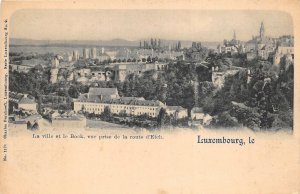 Lot 79 luxembourg the city and the bock view taken from the eich road