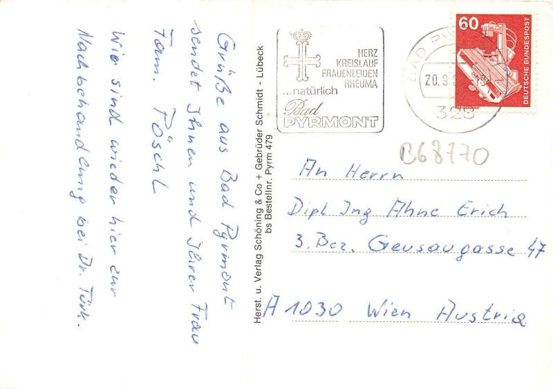 B68770 Staatsbad Pyrmont   germany