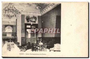 Vichy Old Postcard Salon casino Correspondence