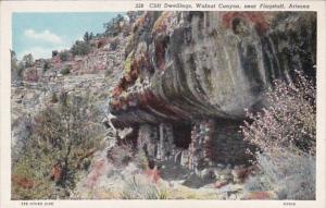 Arizona Cliff Dwellings Walnut Canyon Near Flagstaff Curteich