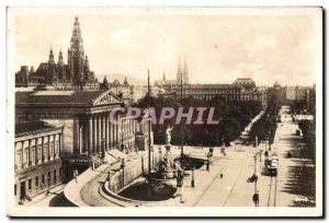 Old Postcard Wien Daclament mit Ring