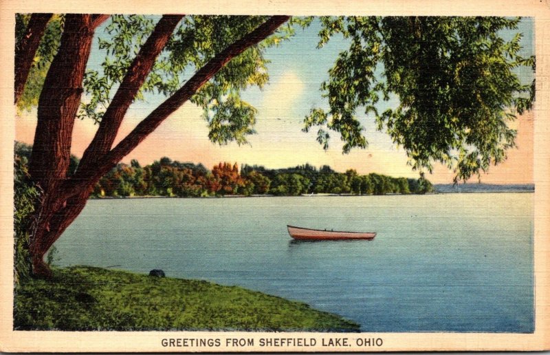 Ohio Greetings From Sheffield Lake 1939