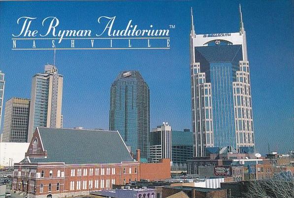 The Ryman Auditorium Nashville Tennessee