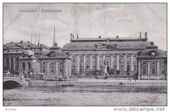 Riddarhuset, Stockholm, Sweden, 1900-1910s