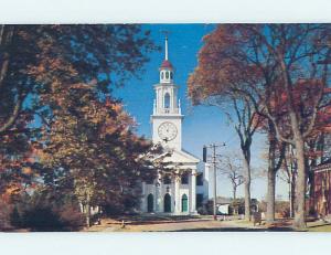 Unused Pre-1980 CHURCH SCENE Kennebunkport Maine ME L2909@