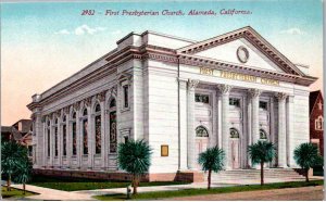 Alameda, California - A view of the First Presbyterian Church - c1908
