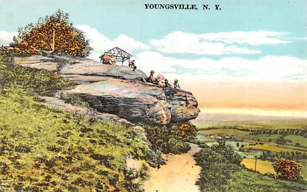 Bird's Eye View Youngsville, New York