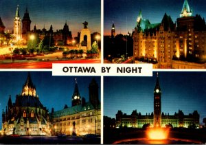 Canada Ottawa By Night Multi View