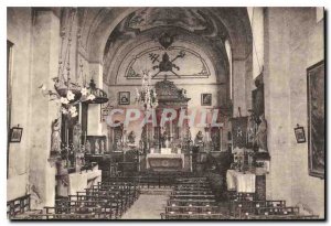 Postcard Old Roquefort Alpes Maritimes paroissaiale Church of Our Lady of Can...