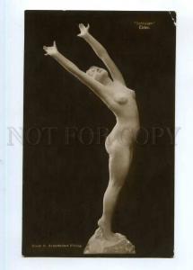246247 ART NOUVEAU Nude SOLROSEN Nymph by EBBE Vintage PC
