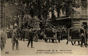 CPA AK PARIS Funerailles de M. Chauchard 1909 (971948)