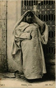 CPA AK ND 395 Femme Arabe ALGERIE (824356)