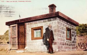 The Can House, Tonopah, Nevada House Made of Cans Vintage Postcard c1909 C15