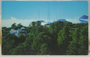 TV Towers Mt Wilson California Vintage Postcard