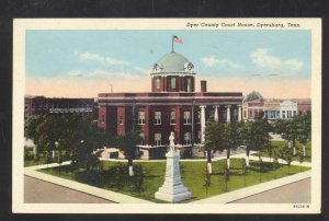 DYERSBURG TENNESSEE DYER COUNTY COURT HOUSE VINTAGE POSTCARD