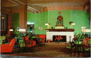 Corona Hotel Interior Edmonton Alberta Jasper Ave. AB 1950s Vintage Postcard F79