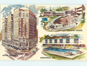 Unused Pre-1980 SYRACUSE HOTEL Syracuse New York NY Q5502@