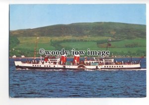 FE1903 - UK Paddle Steamer - Waverley , built 1947 on Firth of Clyde - postcard