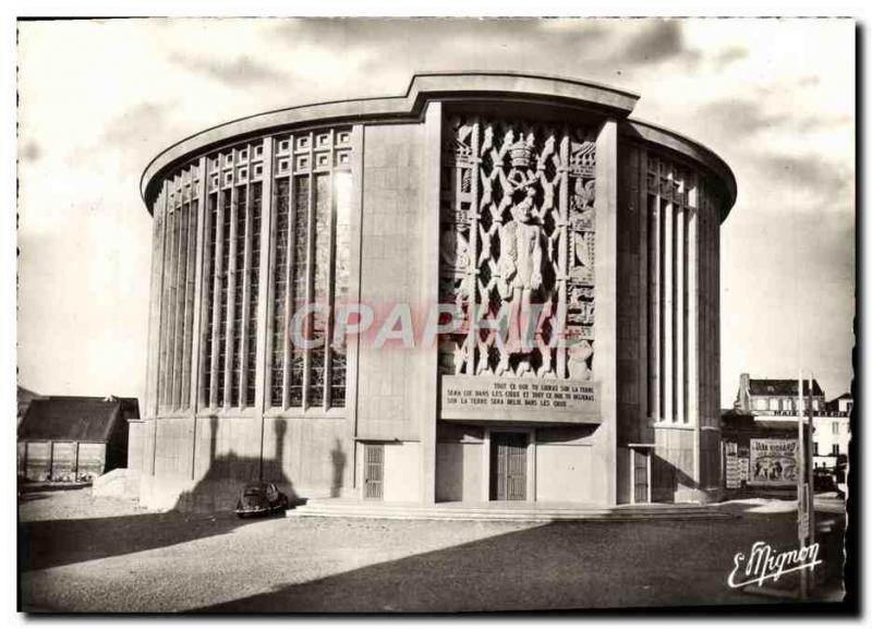 Modern Postcard Yvetot L & # 39Eglise Saint Pierre