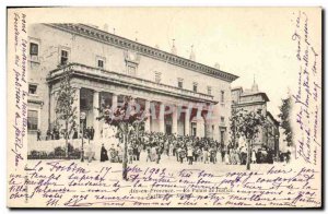 Old Postcard Aix en Provence Courthouse