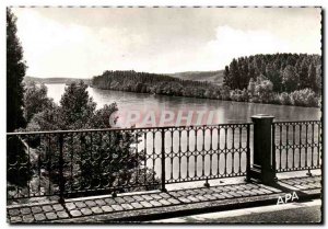 Old Postcard Valence D & # 39Agen The Garonne River And The Poplars its banks