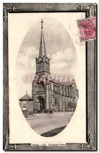 Old Postcard Aumetz Lothr Katholische Kirche