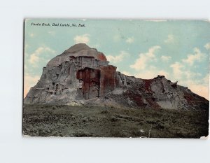 Postcard Castle Rock Bad Lands North Dakota USA