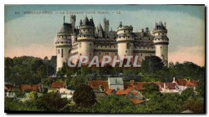 Old Postcard Pierrefonds Chateau North Coast