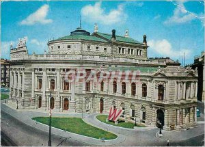 Postcard Modern Burgtheater Wien