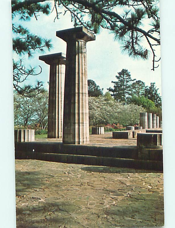 Unused Pre-1980 TEMPLE OF HERA IN GREECE REPLICA Montgomery Alabama AL v5335